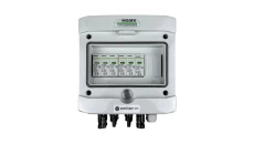 Rozdzielnica przył. DC hermetyczna IP65 EMITER z ogranicznikiem przepięć DC Noark 1000V typu 1+2, 2x łańcuch PV, 2x MPPT