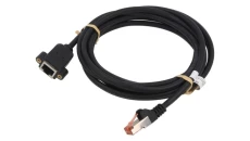 Kabel przedłużający S/FTP (PiMF) kat.6, LSZH RJ45 czarny, 65638 /2m/