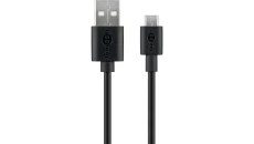 Kabel Micro USB do ładowania i synchronizacji czarny 1m 46800