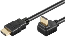 Kabel HDMI™ 270 o dużej szybkości z Ethernetem, 5m, czarny, 61276