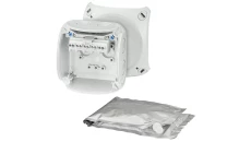 Puszka do wypełniania masą uszczelniającą do 2,5mm2 93x93x62mm czarna WP 0202 G 62000097