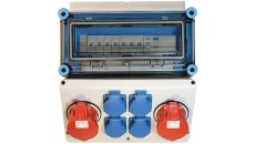 Rozdzielnica gnizadowa 2x32A 400V, 4x16A 230V IP44 Mi-GN/Z 400003