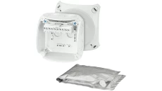 Puszka do wypełniania masą uszczelniającą do 4mm2 104x104x70mm czarna WP 0404 G 62000101