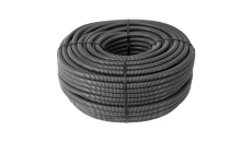 Rura karbowana PVC 750N fi20/16mm szara RKSS 20/16 10312 /100m/