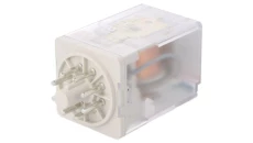 Przekaźnik interfejsowy z diodą zabezpieczającą i LED 24 VDC 2styki przełączne CR-U024DC2LD 1SVR405621R1400