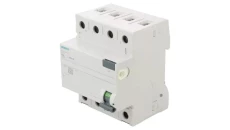 Wyłącznik różnicowoprądowy 4P 40A 0,03A typ AC biegun N-lewe 30mA 400V SENTRON 5SV4344-0KL