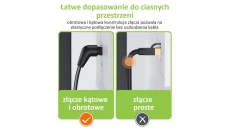 patchcord CAT6a UTP 100 miedź obrotowy kątowy slim /2 m/