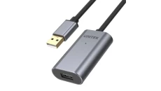 UNITEK Y-271 Kabel przedłużacz aktywny USB 2.0 A (wtyk / gniazdo) 20m ze wzmacniaczem USB Premium