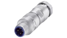 Wtyczka IE M12 PLUG PRO M12 (kodowanie D), metalowa, dla SCALANCE X208 PRO i ET 200 PRO PN. paczka 8 szt., 6GK1901-0DB10-6AA8