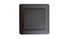 Łącznik podtynkowy uniwersalny, Silva, czarny / 46210