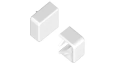 Zakończenie 50x18mm białe ZAK 10803 /10szt./