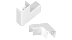 Łącznik kątowy 40x40mm biały ŁK 10838 /4szt./