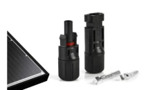 Złącze solarne typu MC4 Komplet (wtyk + gniazdo) Konektor na przewód 4-6mm2 IP67 1000V VCX