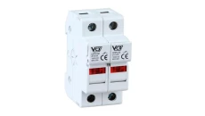 Podstawa bezpiecznikowa PV z kontrolką 2P 10x38mm 32A 1000V DC / VCX