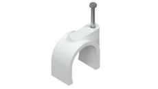 Uchwyt kablowy z gwoździem UKO 12mm 220100 /25szt/