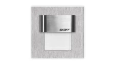 Oprawa LED 0.4W 10V IP20 TANGO MINI szlif biała 02-01-02-01-0120