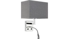 KINKIET HOTEL LED GRAY 9302 Nowodvorski
