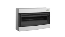 Rozdzielnica mod. 1x18.n/t.transp.IP40 PNS 101499