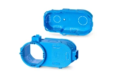 Puszka podtynkowa podwójna 60mm głęboka niebieska SE2x60G 34159203 /5szt./