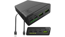 Green Cell GC PowerPlay20S Powerbank 20000mAh 22.5W PD USB C z Szybkim Ładowaniem do iPhone 15 14 13 12 11 X