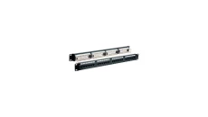 Patch Panel 1U Rack 19UTP 24x RJ45 Cat5e, czarny