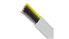 Przewód EL-Instal HP+ 750 4x1,5 żo płaski biały 450/750V bezhalogenowy B2ca /100m/