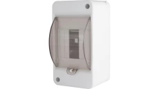 Rozdzielnica modułowa 1x3 natynkowa IP20 z klapką dymną S-3+SZYBKA 8005811 ENE-00328