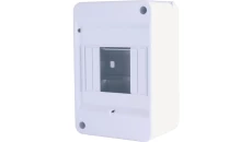 Rozdzielnica modułowa 1x4 natynkowa IP20 bez klapki z zaciskami S-4+N+PE 8005822 ENE-00358