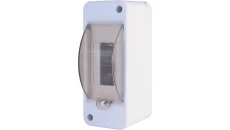 Rozdzielnica modułowa 1x2 natynkowa IP20 z klapką i zaciskami S-2+SZYBKA+N+PE 8005803 ENE-00352