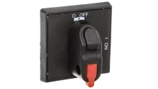 Rączka pośrednia czarna IP54 z blokadą do OT16-40FT OHBS3PH 1SCA105236R1001