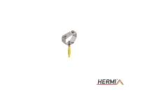 Podpora bednarki do ściany, gwint 5cm, stal nierdzewna