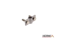 Dwuśrubowy uchwyt do uziomu bednarki oraz drutu A2