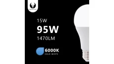 Żarówka LED E27 A65 15W 230V 6000K 1470lm Forever Light RTV003463