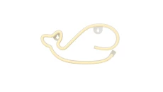 Neon LED WIELORYB ciepły biały Bat + USB FLNEO9 Forever Light