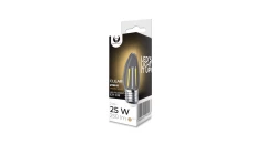 Żarówka LED Filament E27 C35 2W 230V 2700K 250lm COG przezroczysta Forever Light