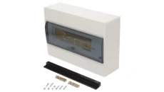 cosmos Rozdzielnica 1x12M n/t, IP40, drzwi transparentne VD112TP