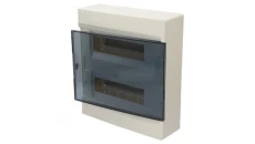 cosmos Rozdzielnica 2x12M n/t, IP40, drzwi transparentne VD212TP