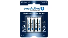 Zestaw baterii alkaliczne everActive LR034BLPA (x 4)