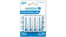 Zestaw akumulatorków everActive Professional line EVHRL6-2600 (2600mAh Ni-MH)