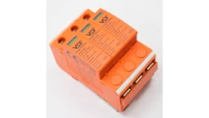 Ogranicznik przepięć DC ochronnik solarny PV T1+T2 3P typ B+C 1200V fotowoltaika panel