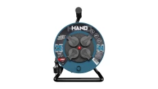 Przedłużacz bębnowy HAND PRO LINE 25m H05RR-F 3x1,5 4x2p+Z IP44 16A czarny