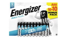 20 x Bateria Energizer MAX PLUS AAA / LR03