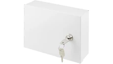 Obudowa klawiatury uniwersalna 215x150x50mm, natynkowa, biała LCD/B Satel Pulsar AWO353