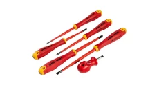 Zestaw wkrętaków izolowanych VDE 1000V Ergo Slim 41385198 /5szt./ + wkrętak mini