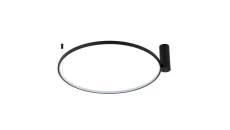Plafon Ring L CCT 1xLED czarny LP-909/1C L BK CCT Light Prestige