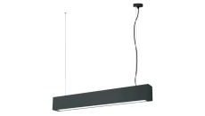 Lampa wisząca Ibros średnia 18W CCT IP20 1xLED czarna LP-7001/1P 20 BK-63 18 CCT Light Prestige