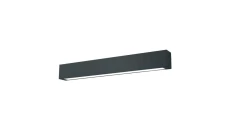 Lampa sufitowa Ibros średnia CCT 1xLED czarna IP44 LP-7001/1C BK-63 18 CCT Light Prestige