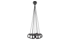 Lampa wisząca Punto 7 grafit LP-22872/7P Light Prestige