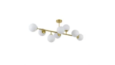 Lampa wisząca DORADO 8 LP-002/8P Gold Light Prestige