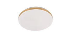 Plafon BABILON okrągły średni złoty 4000K barwa neutralna LP-335/1C M 4GD Light Prestige